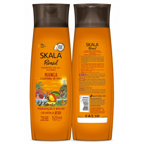 شامبو + بلسم مجموعة الشعر بالمانجو والجوز البرازيلي من سكالا 325 مل شامبو + بلسم مجموعة الشعر بالمانجو والجوز البرازيلي من سكالا 325 مل
