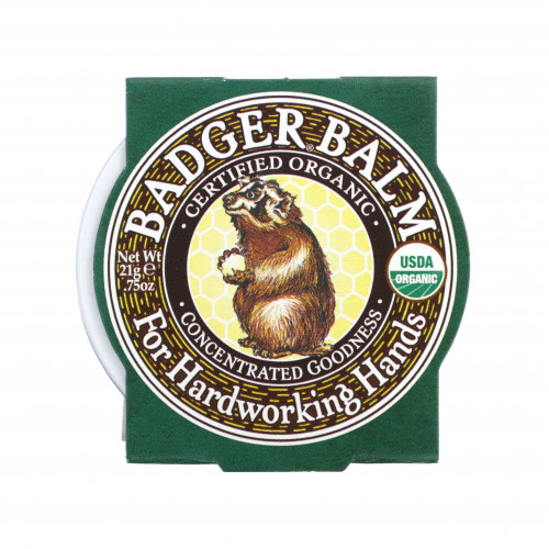 بلسم شرير عضوي للأيدي المجهدة من بادجر كومباني 21جم بلسم شرير عضوي للأيدي المجهدة من بادجر كومباني 21جم
