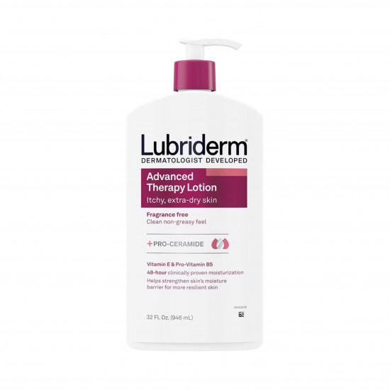 لوشن كثيف الترطيب متطور للحكة والجلد شديد الجفاف من لولريديرم 946 مل لوشن كثيف الترطيب متطور للحكة والجلد شديد الجفاف من لولريديرم 946 مل