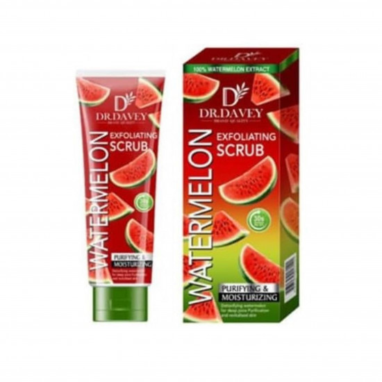مقشر الوجه والجسم بالبطيخ من دكتور ديفي 120 جم مقشر الوجه والجسم بالبطيخ من دكتور ديفي 120 جم