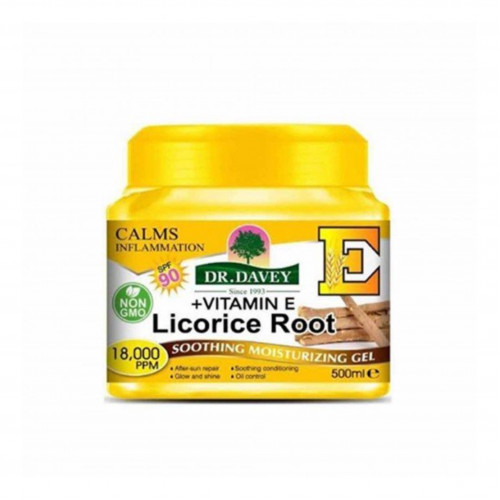 دكتور ديفي كريم وجه بخلاصة عرق السوس وفيتامين إي 500مل دكتور ديفي كريم وجه بخلاصة عرق السوس وفيتامين إي 500مل