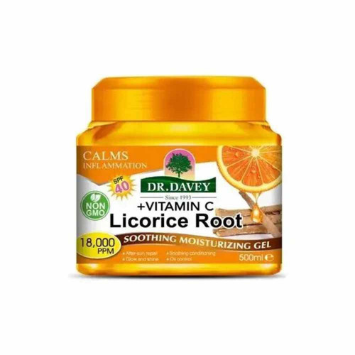 دكتور ديفي كريم وجه بفيتامين سي وخلاصة عرق السوس لتلاشي البقع الداكنة 500 مل دكتور ديفي كريم وجه بفيتامين سي وخلاصة عرق السوس لتلاشي البقع الداكنة 500 مل