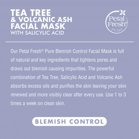 ماسك تنظيف البشرة بزيت شجرة الشاي والرماد البركاني من بيتال فريش 200مل ماسك تنظيف البشرة بزيت شجرة الشاي والرماد البركاني من بيتال فريش 200مل