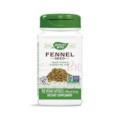 نيتشرز واي بذور الشمر، 100 كبسولة نيتشرز واي بذور الشمر، 100 كبسولة