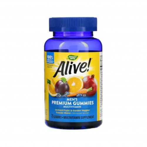 فيتامينات متعددة للرجال من ناتشرز واي 75علكة فيتامينات متعددة للرجال من ناتشرز واي 75علكة