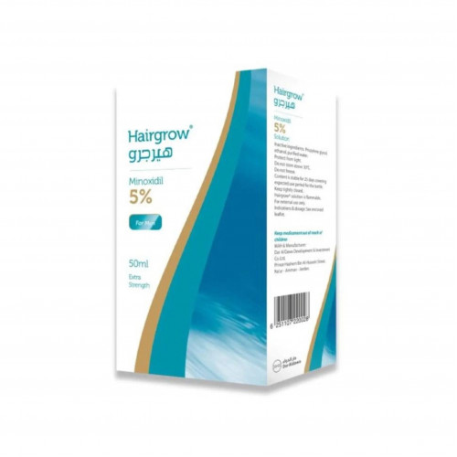 هيرجرو بخاخ تكثيف الشعر 5 % سائل مينوكسيديل - 50 مل هيرجرو بخاخ تكثيف الشعر 5 % سائل مينوكسيديل - 50 مل