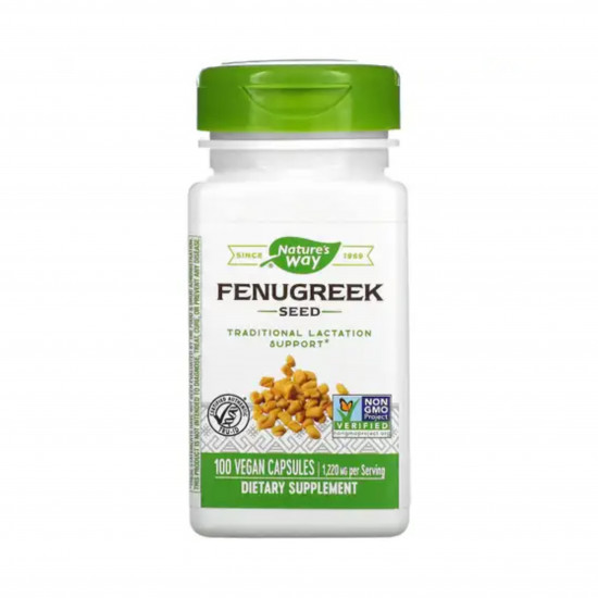 بذور الحلبة 610 مجم ، 100 كبسولة نباتية من ناتشرز واي بذور الحلبة 610 مجم ، 100 كبسولة نباتية من ناتشرز واي