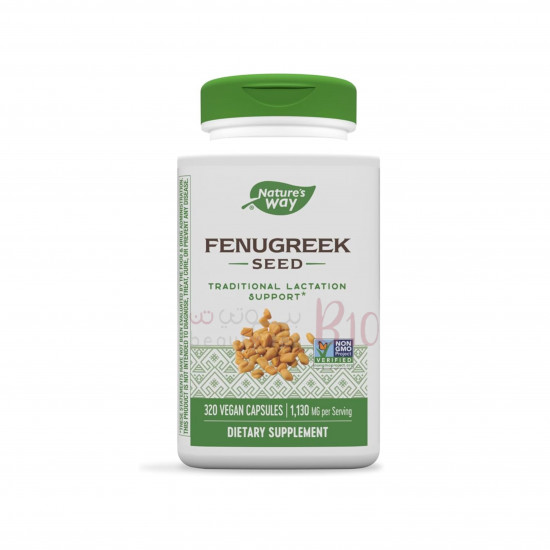 بذور الحلبة1130 مجم ، 320كبسولة نباتية من ناتشرز واي بذور الحلبة1130 مجم ، 320كبسولة نباتية من ناتشرز واي