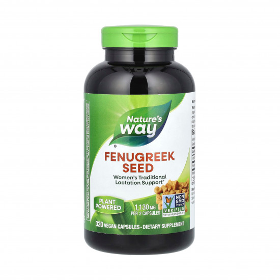 بذور الحلبة1130 مجم ، 320كبسولة نباتية من ناتشرز واي بذور الحلبة1130 مجم ، 320كبسولة نباتية من ناتشرز واي