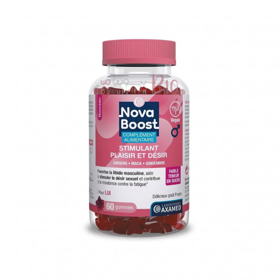 مكمل غذائي على شكل حلوى منخفضة السكر تحفز المتعه الجنسية لدى الرجل من نوفا بوست 60 قطعة مكمل غذائي على شكل حلوى منخفضة السكر تحفز المتعه الجنسية لدى الرجل من نوفا بوست 60 قطعة