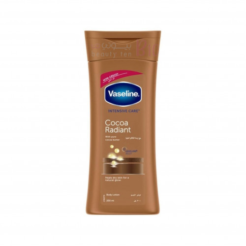 فازلين لوشن للجسم للعناية المركزة بإشراقة الكاكاو 200 مل