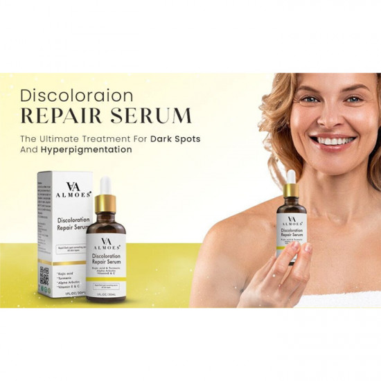 الموس سيروم ديسكلروشن لتصحيح البقع الداكنة وتفتيح ونضارة البشرة 30 مل الموس سيروم ديسكلروشن لتصحيح البقع الداكنة وتفتيح ونضارة البشرة 30 مل