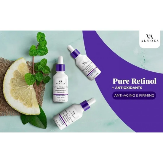 الموس سيروم ريتينول 1%سكوالين لمكافحة الشيخوخة وشد البشرة 30 مل الموس سيروم ريتينول 1%سكوالين لمكافحة الشيخوخة وشد البشرة 30 مل