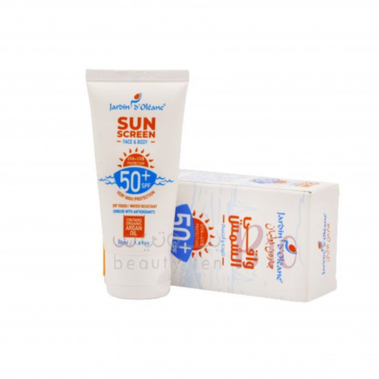 واقي شمس من جاردن اوليان للوجه والجسم -50مل