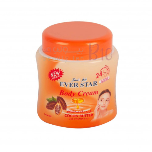 كريم بخلاصة الكاكاو من ايفر استار 300 مل كريم بخلاصة الكاكاو من ايفر استار 300 مل