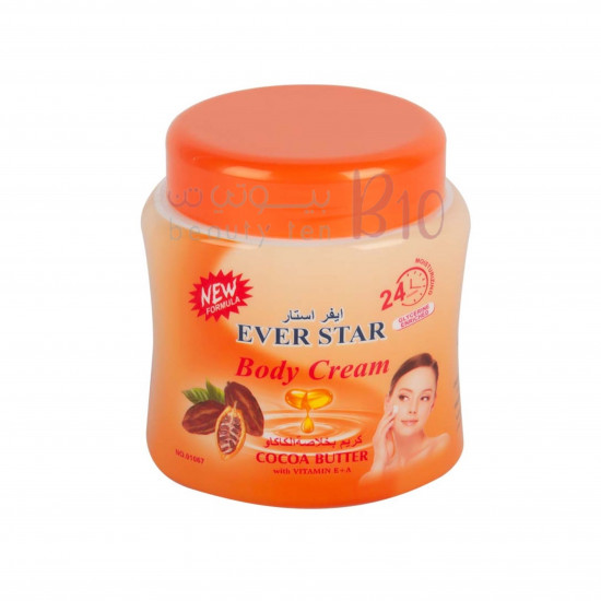 كريم بخلاصة الكاكاو من ايفر استار 300 مل