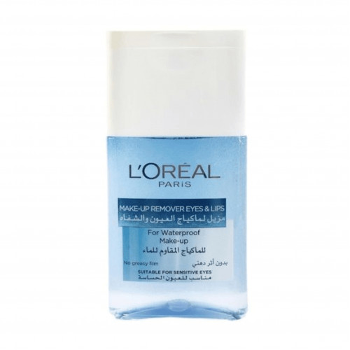 مزيل المكياج المقاوم للماء من لوريال باريس - 125 مل مزيل المكياج المقاوم للماء من لوريال باريس - 125 مل