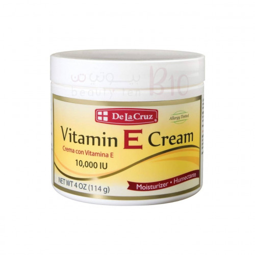 دي لا كروز، كريم فيتامين هـ، 10000 وحدة دولية 114جم دي لا كروز، كريم فيتامين هـ، 10000 وحدة دولية 114جم