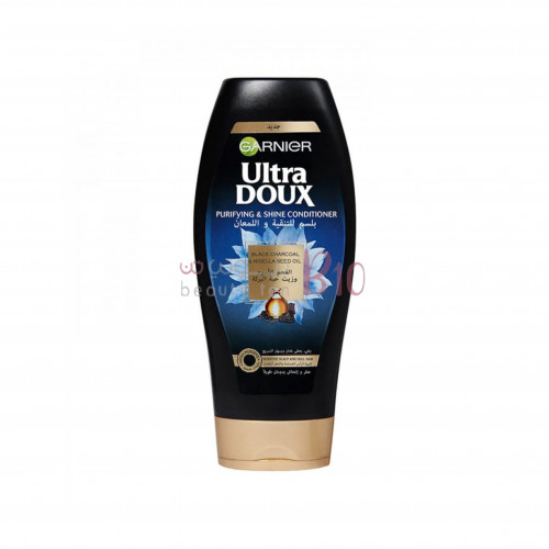 بلسم للتنقية واللمعان الترا دو بالفحم الأسود وزيت حبة البركة من غارنييه 360مل بلسم للتنقية واللمعان الترا دو بالفحم الأسود وزيت حبة البركة من غارنييه 360مل