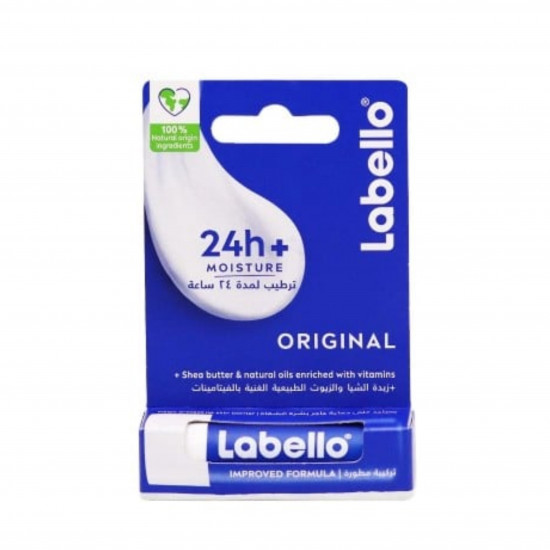 مرطب شفاه لابيلو العناية بالشفاه بالزيوت الطبيعية الأصلي - 4,8 جم مرطب شفاه لابيلو العناية بالشفاه بالزيوت الطبيعية الأصلي - 4,8 جم