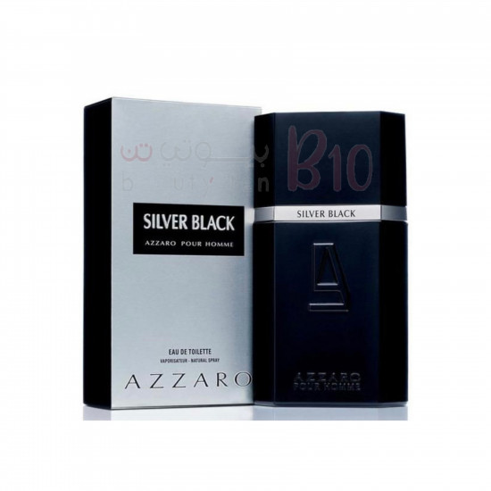عطر ازارو سيلفر بلاك بيور هوم تواليت 100مل عطر ازارو سيلفر بلاك بيور هوم تواليت 100مل