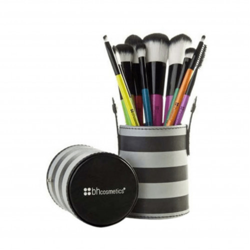 مجموعة فرش مكياج بوب ارت من بي اتش - 10 فرش