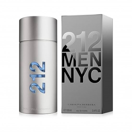 عطر 212 مين من كارولينا هيريرا للرجال - او دي تواليت 100مل عطر 212 مين من كارولينا هيريرا للرجال - او دي تواليت 100مل
