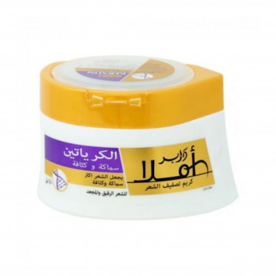 دابر املا كريم الكيراتين لتصفيف الشعر وإعطاءه حجم - 140 مل دابر املا كريم الكيراتين لتصفيف الشعر وإعطاءه حجم - 140 مل