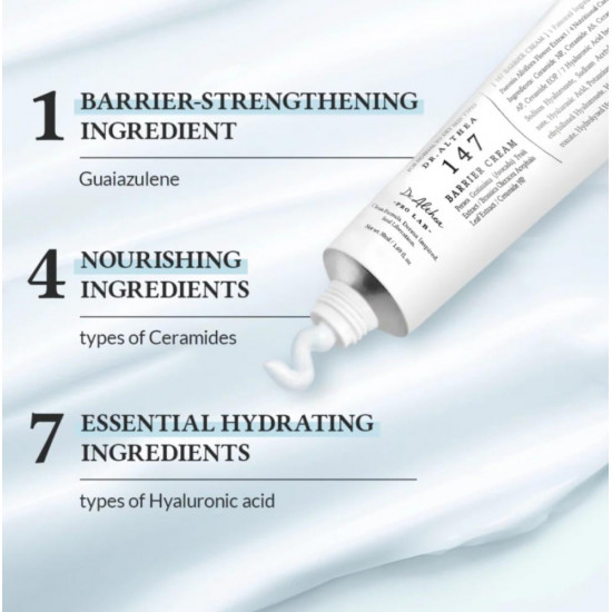 دكتور الثيا كريم 147 باريير ترطيب عميق وحماية فعّالة لحاجز البشرة 50 مل دكتور الثيا كريم 147 باريير ترطيب عميق وحماية فعّالة لحاجز البشرة 50 مل