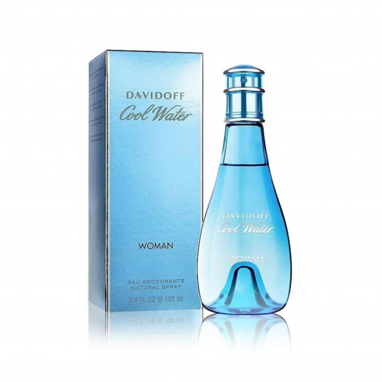 عطر كوول ووتر من دافيدوف للنساء - 100 مل - أو دو تواليت عطر كوول ووتر من دافيدوف للنساء - 100 مل - أو دو تواليت