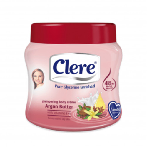 كريم الجسم بزبدة الارقان من كلير - 500مل كريم الجسم بزبدة الارقان من كلير - 500مل