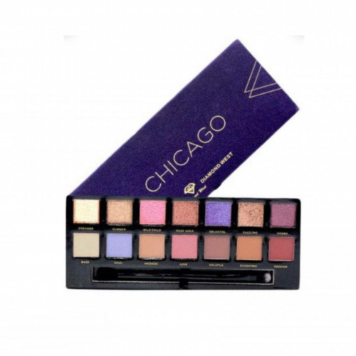 باليت ظلال عيون شيكاغو دريمر/ صامر/ وايلد تشايلد دايموند ويست باليت ظلال عيون شيكاغو دريمر/ صامر/ وايلد تشايلد دايموند ويست