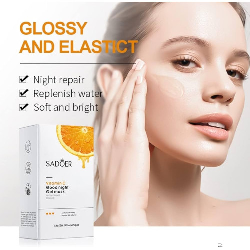 قناع ترطيب وتجديد البشرة بالفيتامين سي من سادور 20باكيت 4مل قناع ترطيب وتجديد البشرة بالفيتامين سي من سادور 20باكيت 4مل