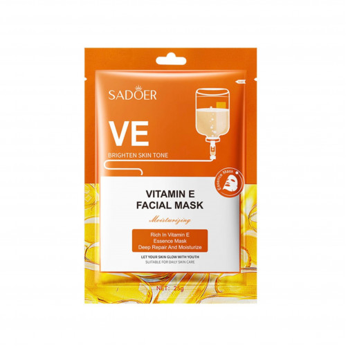 قناع الوجه الورقي  بفيتامين إي من سادور