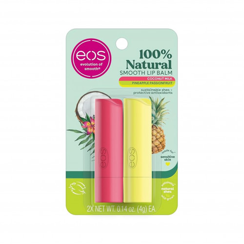 مرطب الشفاه الطبيعي بحليب جوز الهندي والاناناس