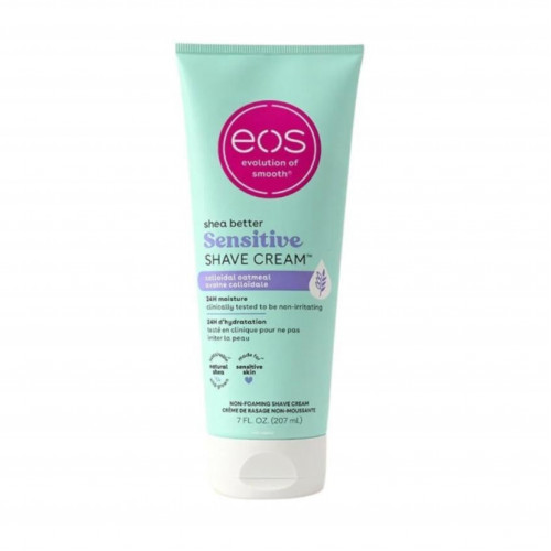 كريم الحلاقة بزبدة الشيا للبشرة الحساسة من اي او اس , 207 مل
