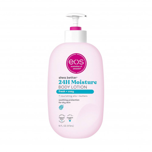 لوشن الجسم شيا بيتر من إي أو إس منعش ومريح - 473 مل