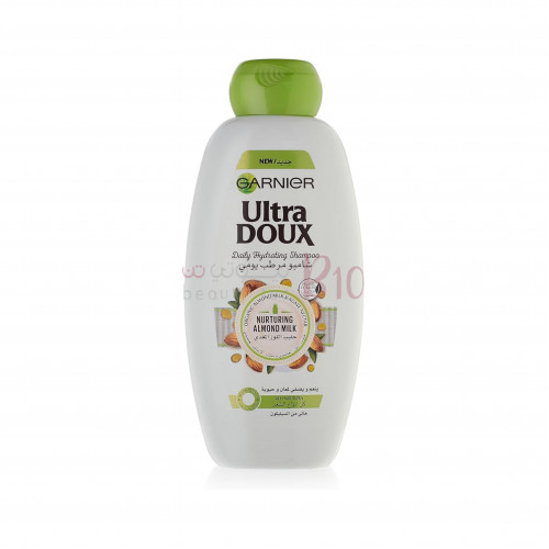 شامبو غارنيه الترادوكس 400 مل بالحليب واللوز مرطب يومي شامبو غارنيه الترادوكس 400 مل بالحليب واللوز مرطب يومي
