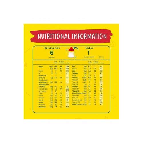 نستله نيدو ليتل كيدز 1+ هو مشروب مسحوق حليب مصمم للأطفال الصغار 900جم