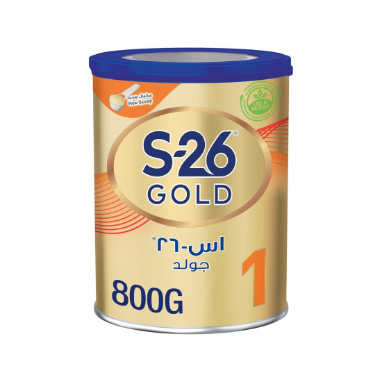 حليب الأطفال الذهبي لمرحلة s-26 للأطفال 800جم حليب الأطفال الذهبي لمرحلة s-26 للأطفال 800جم