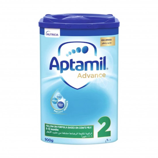 أبتاميل أدفانس تركيبة حليب المتابعة للمرحلة (2) 900 جم أبتاميل أدفانس تركيبة حليب المتابعة للمرحلة (2) 900 جم