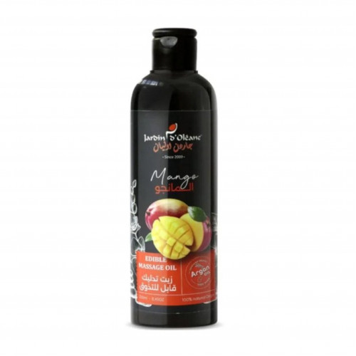 زيت تدليك قابل للتذوق بالمانجو جاردن اوليان 250مل