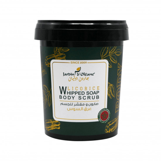 جاردن اوليان - صابون ومقشر للجسم بخلاصة عرق السوس 500 غ جاردن اوليان - صابون ومقشر للجسم بخلاصة عرق السوس 500 غ