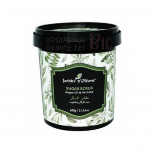 مقشر السكر زيت الارغان والمليسا من جاردن اوليان - 600 جم  مقشر السكر زيت الارغان والمليسا من جاردن اوليان - 600 جم