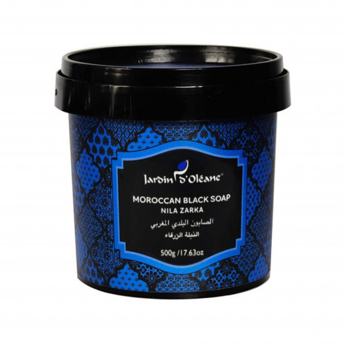 صابون بلدي مغربي بالنيلة الزرقاء من جاردن اوليان - 500 جرام