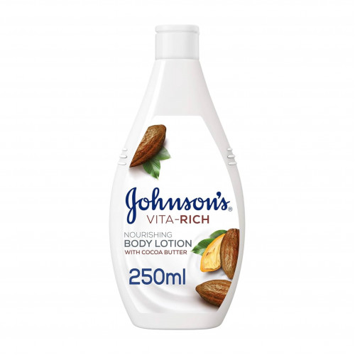 جونسون لوشن للجسم Vita-Rich مع زبدة الكاكاو 250 مل