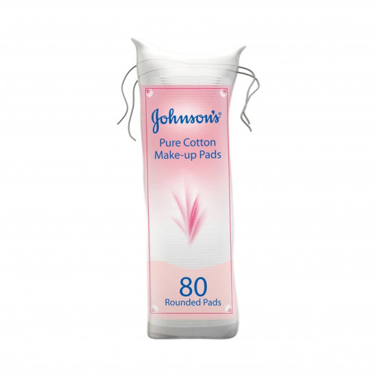 أقراص قطنية نقية للتجميل من جونسون - 80 قرص