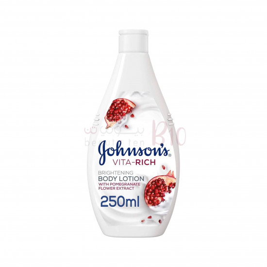 لوشن للجسم مع خلاصة زهرة الرمان من جونسون - 250 مل لوشن للجسم مع خلاصة زهرة الرمان من جونسون - 250 مل