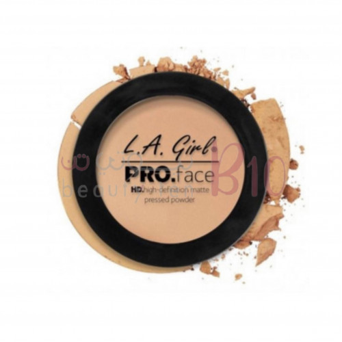 بودرة مضغوطة برو فيس اتش دي مات غير لامعة من إل.إيه جيرل بيج نود بودرة مضغوطة برو فيس اتش دي مات غير لامعة من إل.إيه جيرل بيج نود
