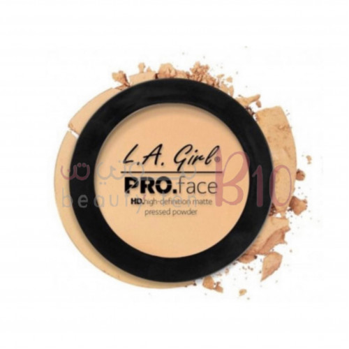 بودرة مضغوطة عالية الدقة غير لامعة من إل.إيه جيرل - كريمي ناتشورال بودرة مضغوطة عالية الدقة غير لامعة من إل.إيه جيرل - كريمي ناتشورال